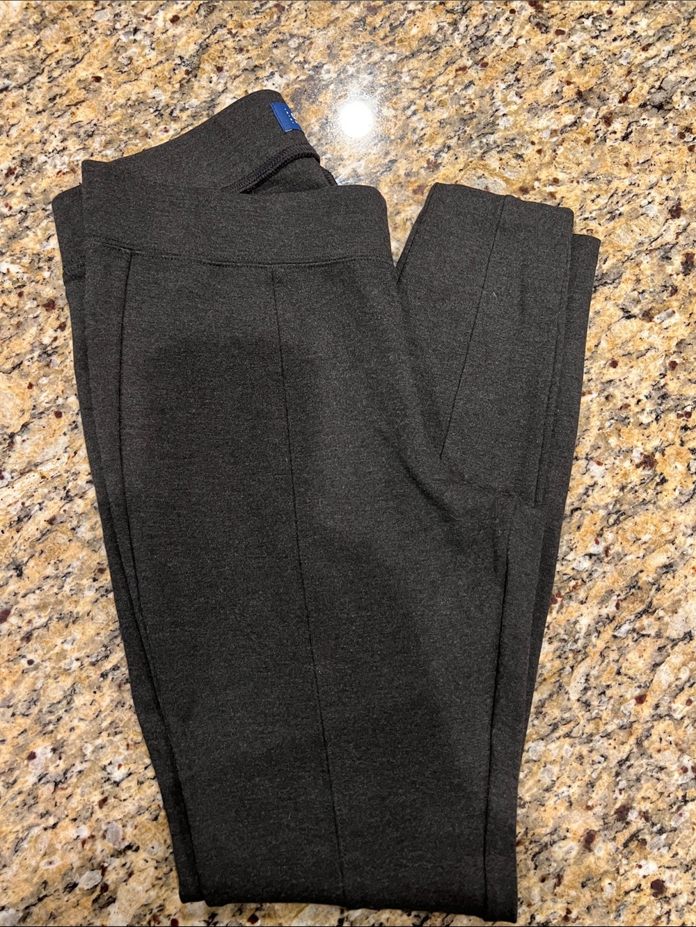 Old Navy Charcoal Gray Ponte Skinny Pull-On Pants